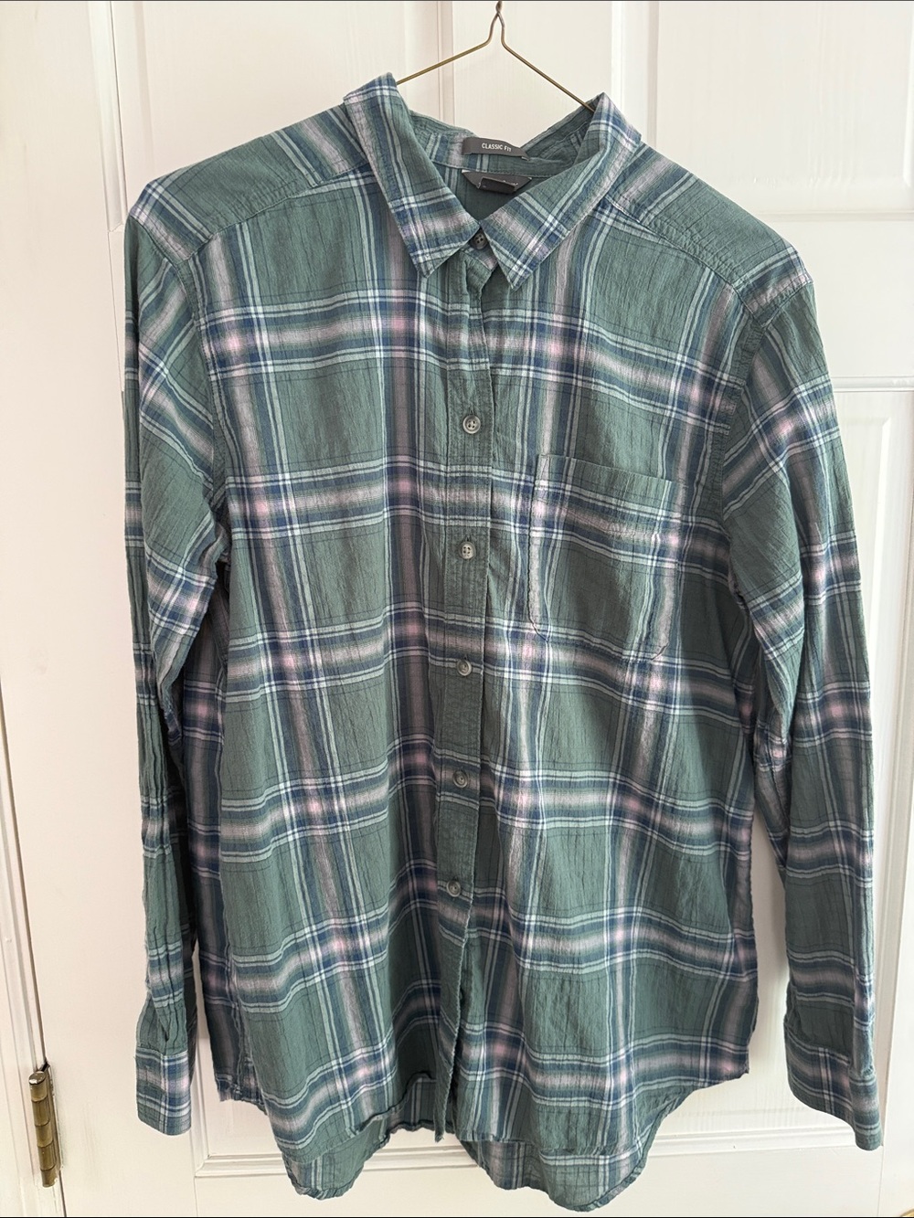 Eddie Bauer Button-Down Shirt, L